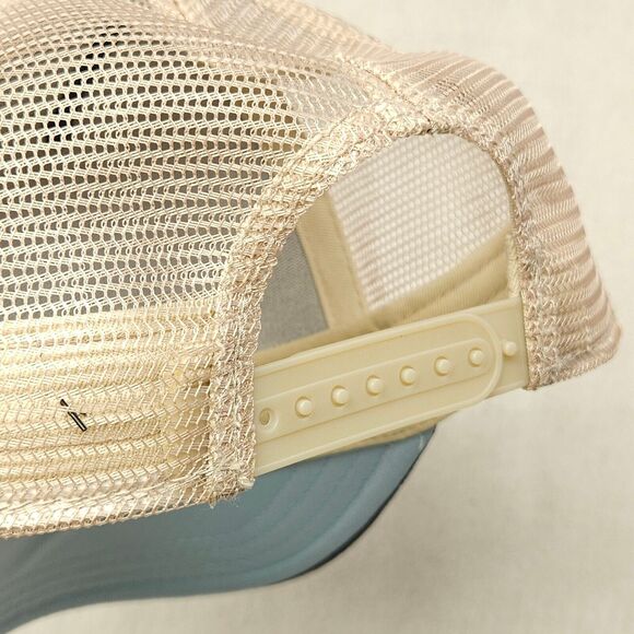 Goorin Bros GOAT Adjustable Casual Trucker Cap Mens Black Beige - Picture 6 of 6